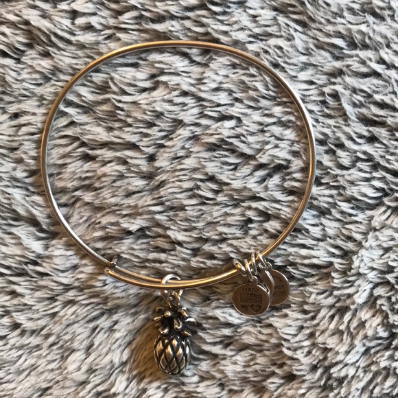 Pineapple Alex and Ani Bangle - Picture 3 of 3